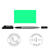 Marabu Permanent Marker Graphix, Aquagrün - Aquagrün