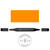 Marabu Sketch Marker Graphix, Brilliantorange - Brilliantorange