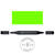 Marabu Sketch Marker Graphix, Lichtgrn - Lichtgrn