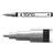 NEU Marabu YONO Marker, Rundspitze 0,5-1,5mm, silber - Silber