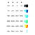 SALE Marabu Aqua Pen Graphix 6er Set METROPOLITAN Bild 2