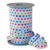 NEU Rainbow-Pastell Sterne Geschenkband, Breite 10mm, Lnge 200m - Pastell-Sterne