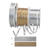 SALE Dekoband Wien, 25 mm x 10 m, Gold Bild 2