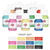 SALE Paint It Easy Bastellack 50ml Profi Set - 12er-Set Profi