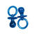 NEU Schnuller / Kunststoffanhänger, 2 cm, 10 Stück, blau - Schnuller Blau, 2 cm