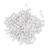 Rayher Pailletten gewlbt, waschbar, 6mm , 4000 Stck, wei Bild 2