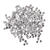 Rayher Pailletten gewlbt, waschbar, 6mm , 4000 Stck, silber Bild 2