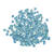 Rayher Pailletten gewlbt, waschbar, 6mm , 4000 Stck, irisierend blau Bild 2