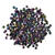 Rayher Pailletten gewlbt, waschbar, 6mm , 4000 Stck, irisierend schwarz Bild 2