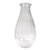 Glas Vase, 7cm ø, 14cm hoch, mit Streifen - Glas Vase, 7cm ø, 14cm hoch, mit Streifen