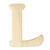 Rayher Holz-Buchstaben, 4 cm, L - L