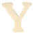 Rayher Holz-Buchstaben, 4 cm, Y - Y