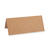 Tischkarte, plan 10x9cm, 5 Stck, Kraftpapier - Natur (Kraftpapier)