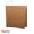 Karte quadratisch 135x270mm 5 Stk. Kraftpapier - Natur (Kraftpapier)