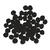 Rayher Pompons, 10 mm, 65 Stck, schwarz Bild 2