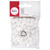 Rayher Pompons, 10 mm, 65 Stck, wei