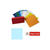Tischkarte, 100x90mm, 5 St., babyblau - Babyblau