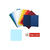 Karte A6, HD, 210x148mm, 5 St., babyblau - Babyblau
