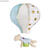 Rayher Papierlampion Heiluftballon Wei, 40 x 30 cm, 1 Stck Bild 2