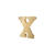 3D Holzbuchstabe 'X', 8cm extrastark - ´X´