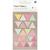 NEU Sticker Wimpel, bunt, 4 Blatt