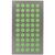 NEU Office Sticker, neon-grne Punkte, 8 mm, 4 Blatt