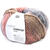 Creative Melange Chunky Hkel- und Strickgarn, 53% Schurwolle, 47% Polyacryl, 50 g, Grau-Rosa - Grau-Rosa