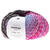 Creative Melange Chunky Hkel- und Strickgarn, 53% Schurwolle, 47% Polyacryl, 50 g, Lila-Pink - Lila-Pink