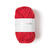 Ricorumi dk Hkelgarn, 100% Baumwolle, 25 g, Rot