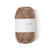 Ricorumi dk Hkelgarn, 100% Baumwolle, 25 g, Hellbraun