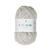 Ricorumi Nilli Nilli Hkelgarn, 100% Polyester, 25 g, Silbergrau - Silbergrau