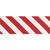 Satinband Streifen, 100% Polyester, Rot-Wei, 38 mm x 3 m Bild 2