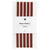 Webband Streifen, 100% Polyester, Bordeaux-Creme, 38 mm x 3 m