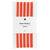 Webband Streifen, 100% Polyester, Rot-Creme, 38 mm x 3 m - Rot-Creme