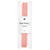 Webband Multi Streifen, 100% Polyester, Neon Pink-Gelb-Grau, 10 mm x 3 m