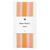 Webband Multi Streifen, 100% Polyester, Orange-Neon Pink, 38 mm x 3 m - Orange-Neonpink