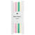 Webband Multi Streifen, 100% Polyester, Rosa-Grn-Gelb, 25 mm x 3 m - Rosa-Grn-Gelb