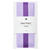 Webband Duo Streifen, 100% Polyester, Flieder-Lila, 38 mm x 3 m - Flieder-Lila