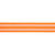Webband Duo Streifen, 100% Polyester, Neon Rot-Rosa, 25 mm x 3 m Bild 2