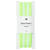 Webband Duo Streifen, 100% Polyester, Neon Grn-Wei, 25 mm x 3 m - Neongrn-Wei