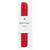 Organzaband, 100% Nylon, Roter Rand, 9 mm x 3 m
