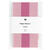 Webband Streifen, 100% Polyester, Altrosa-Violett, 58 mm x 3 m - Altrosa-Violett