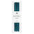 Satinband, 100% Polyester, Petrol, 3 mm x 3 m - Petrol