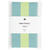 Webband Streifen, 100% Polyester, Blau-Grn, 58 mm x 3 m - Blau-Grn