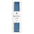 Satinband, 100% Polyester, Rauch Blau, 16 mm x 3 m - Rauch-Blau