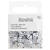 Kunststoff-Perlen Itoshii, Wrfel, 6 x 6 x 6 mm, 96 Stk, Classic Wei Bild 2
