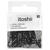Kunststoff-Perlen Itoshii, Wrfel, 6 x 6 x 6 mm, 96 Stk, Classic Schwarz Bild 2