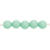 Kunststoff-Perlen, Itoshii, rund, 10 mm, 24 Stk, Mint - Mint