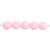 Kunststoff-Perlen, Itoshii, rund, 10 mm, 24 Stk, Rosa - Rosa