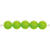 Kunststoff-Perlen, Itoshii, rund, 10 mm, 24 Stk, Grn - Grn